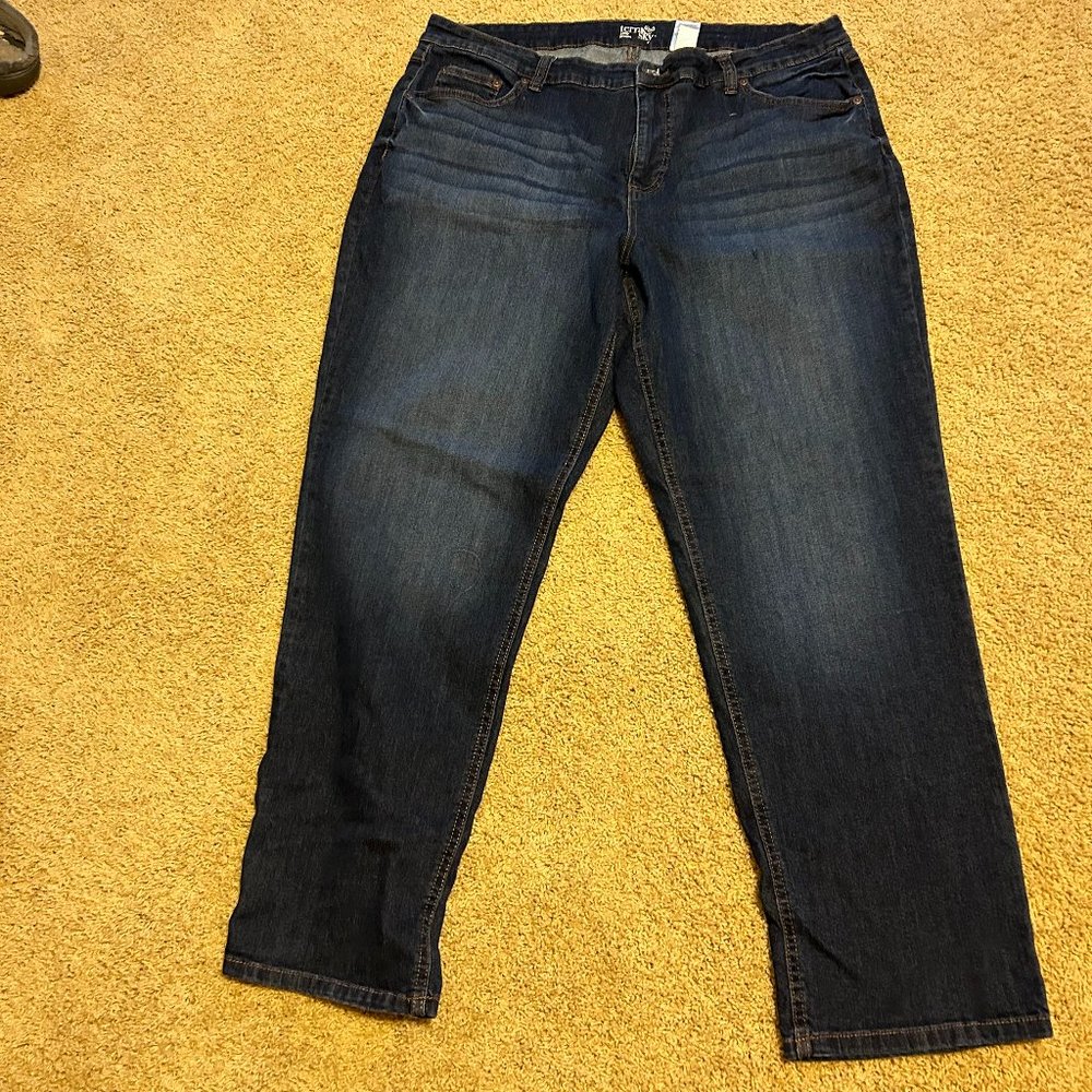 18W Terra and Sky straight leg jeans